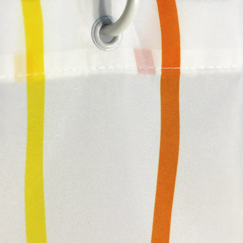 Штора для ванны Bath Plus Gorgeous Stripe 180x180 см полиэстер цвет мультиколор CHARME RED STLM-2188420 - Вид №4