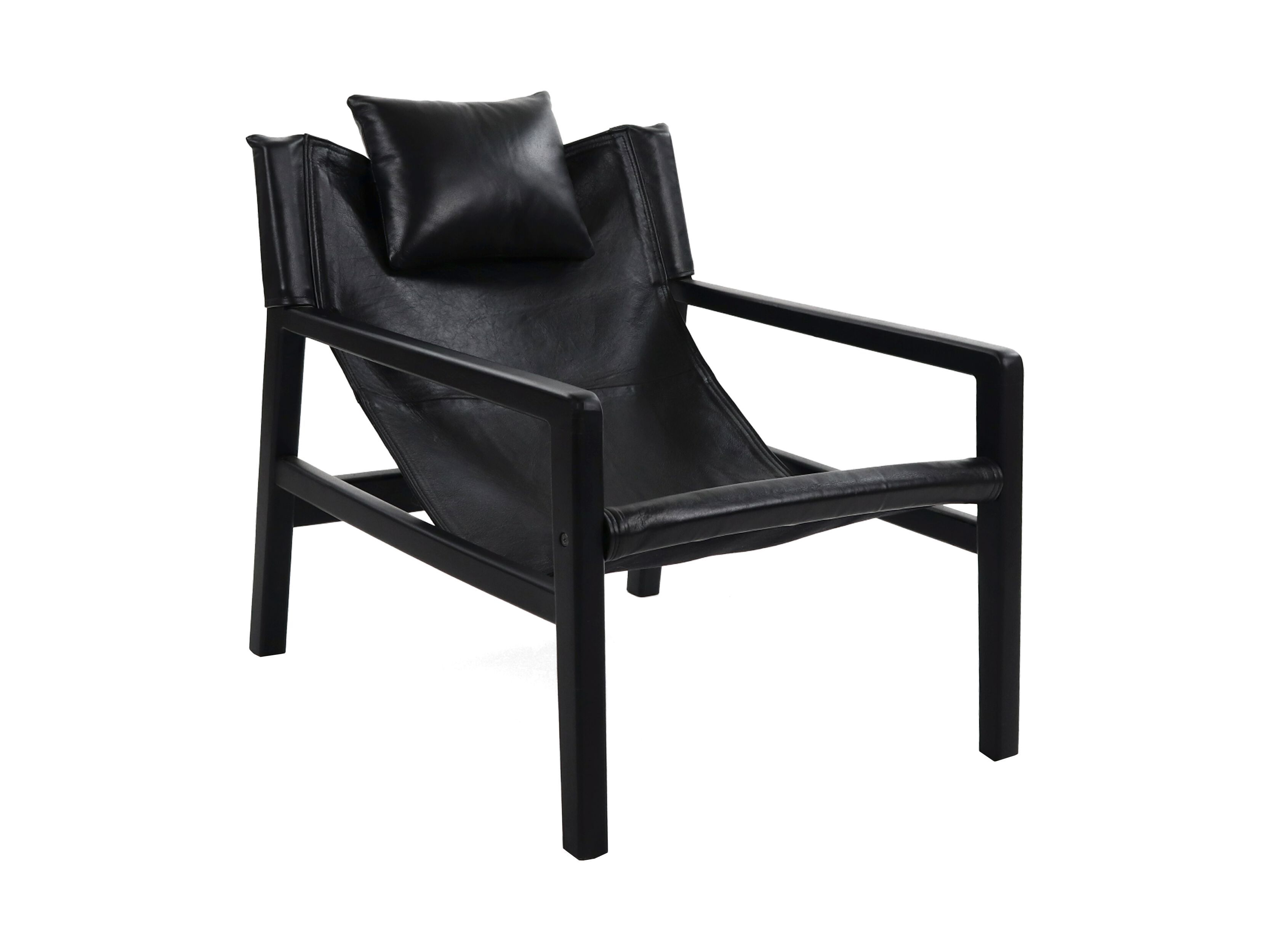 Кожаное кресло с подлокотниками и подголовником POMAX SIESTA ARCH-00033262