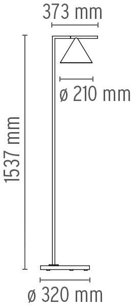 Flos Торшер из латуни Home collection - pavimento sun-id-1396803 - Вид №6