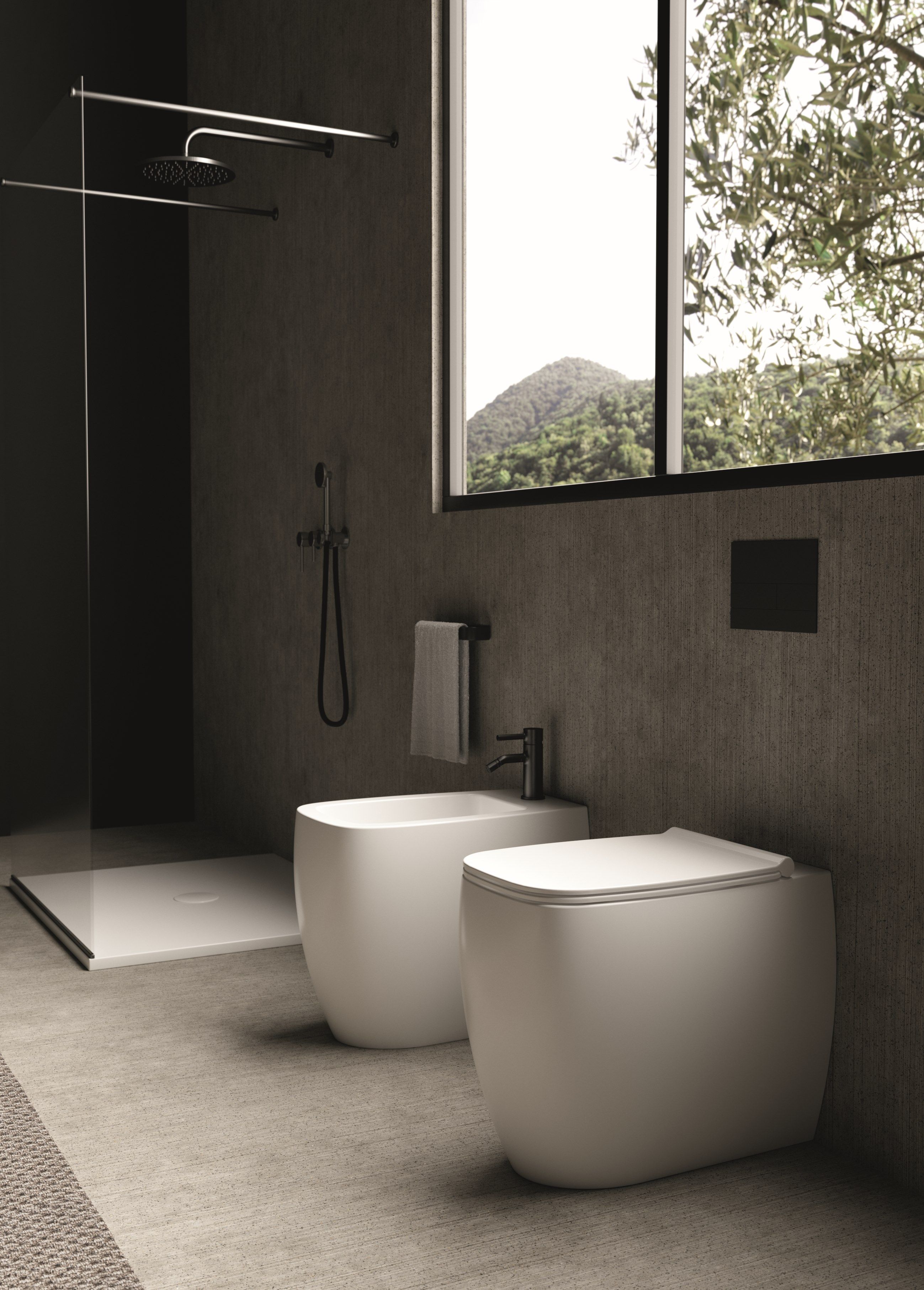 Напольное керамическое биде Alice Ceramica NUR ARCH-00020012 - Вид №1