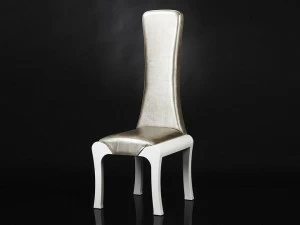 VGnewtrend Кожаное кресло с высокой спинкой