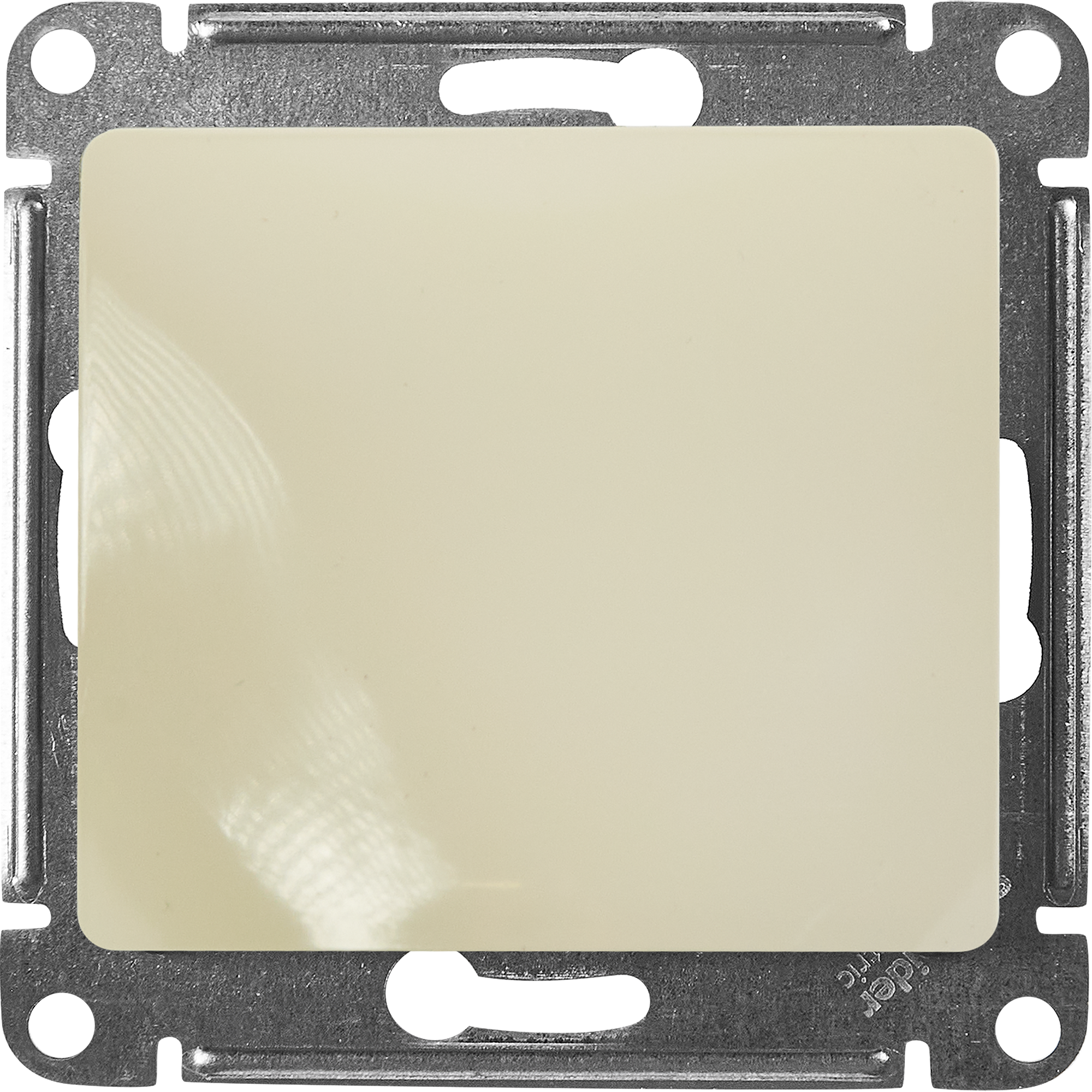 Schneider Electric Glossa — элегантный кабельный вывод в бежевом исполнении 86710640 STLM-0070878