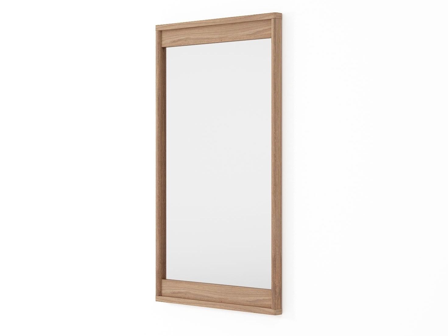 Прямоугольное деревянное настенное зеркало KARPENTER около17 ARCH-00042873 - Вид №12