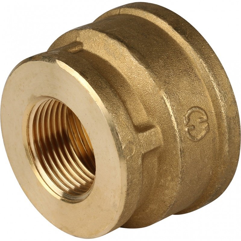 Муфта переходная ВВ 2х1" латунь STOUT SFT0005000021 - Вид №2