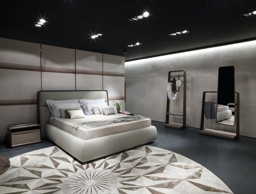 Giorgetti Двуспальная кровать с мягким изголовьем Frame sun-id-1424684 - Вид №3