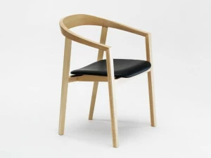 Zilio A&C Стул из бука с обивкой Ro