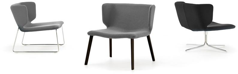 Viccarbe Санное кресло из ткани Wrapp sun-id-1390771 - Вид №6