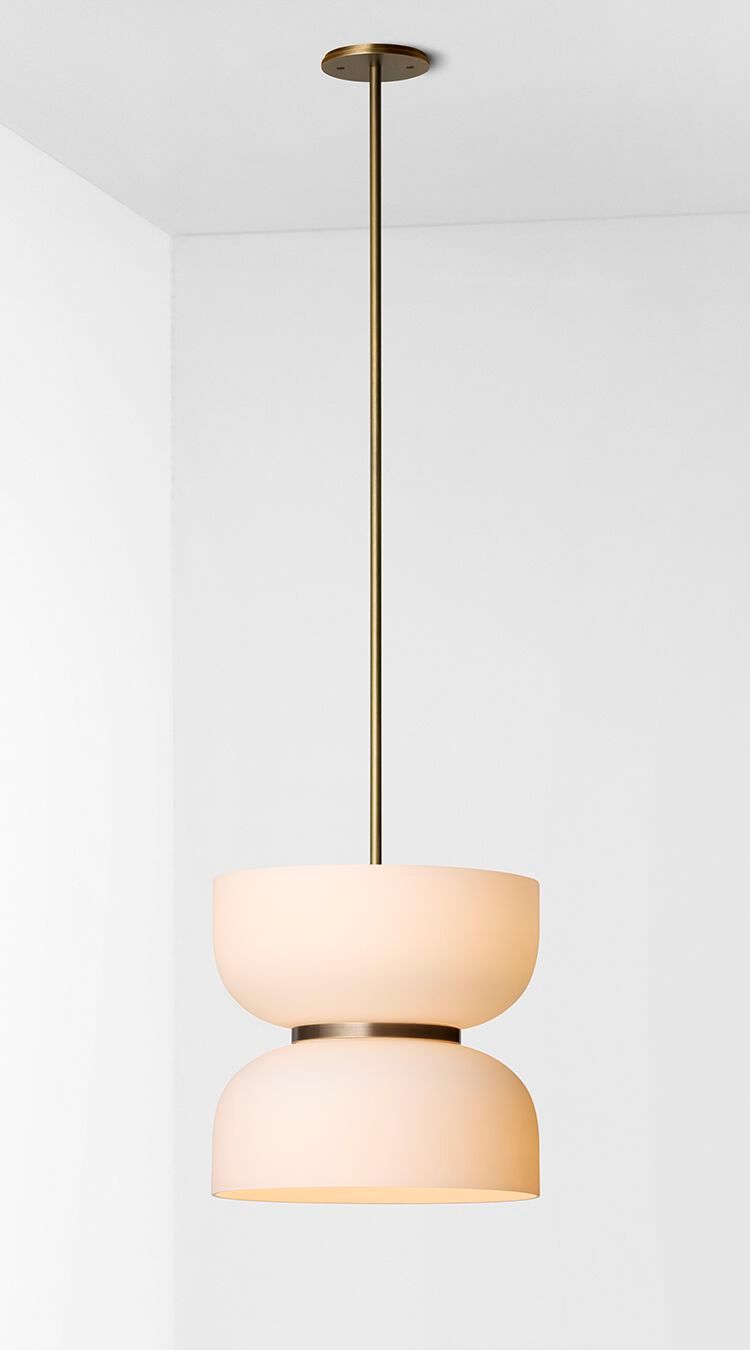 Стеклянный подвесной светильник Articolo Studios Роло ARCH-00069798 - Вид №1