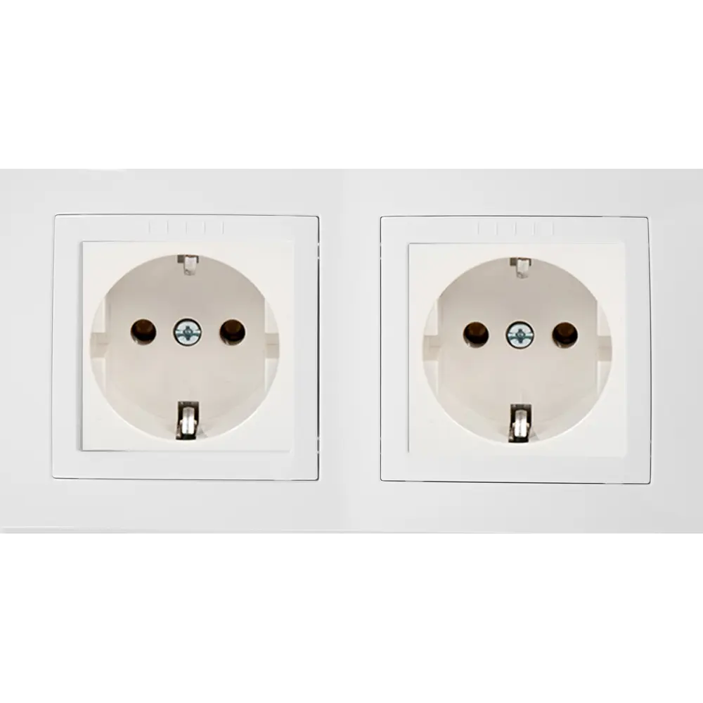 Рамка для розеток и выключателей Systeme Electric Unica 2 поста, цвет белый 10154919 STLM-2048177 - Вид №2