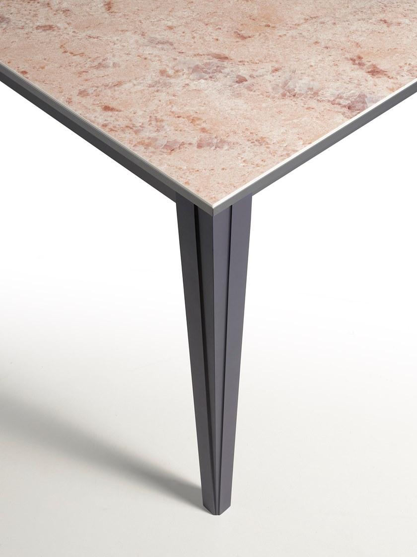 Natisa Раздвижной стол из керамики и подставка из бука sun-id-1504981 - Вид №1