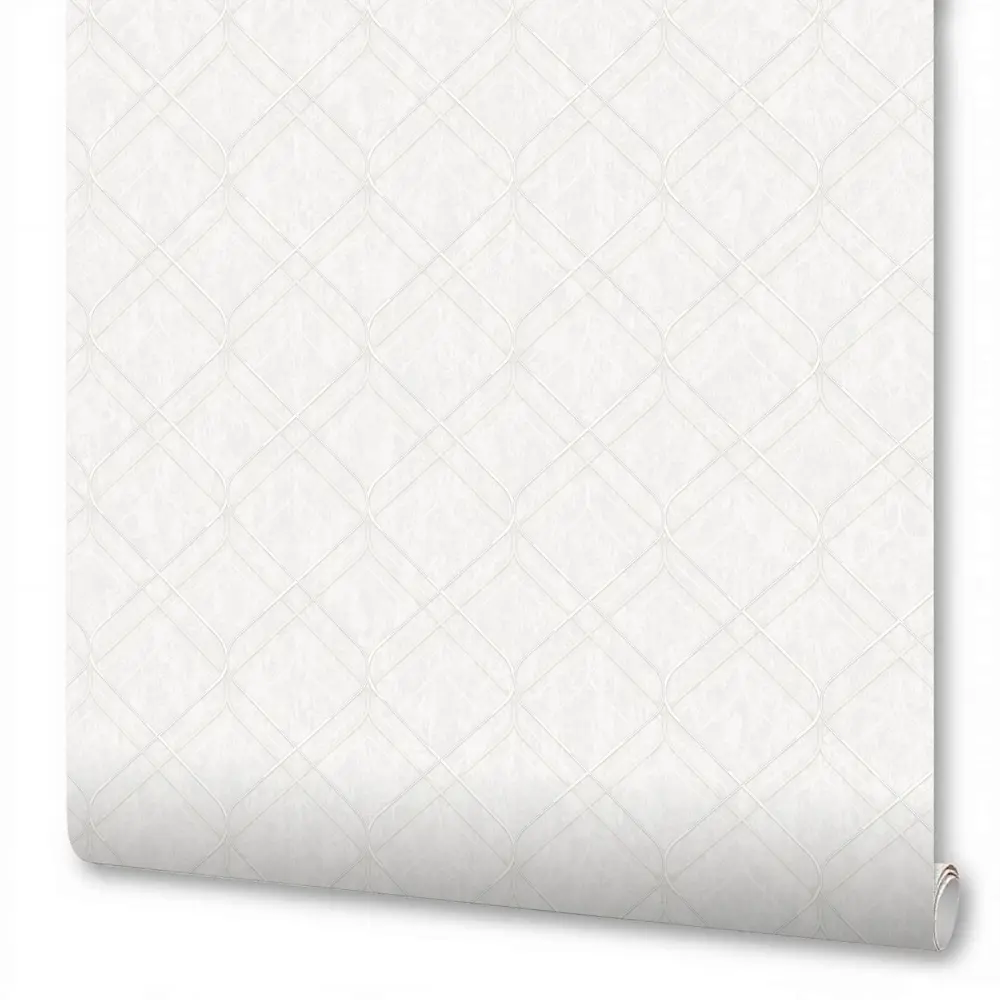 NEW AGE Visconti - Флизелиновые обои белые для стильного интерьера 89369645 STLM-1330645