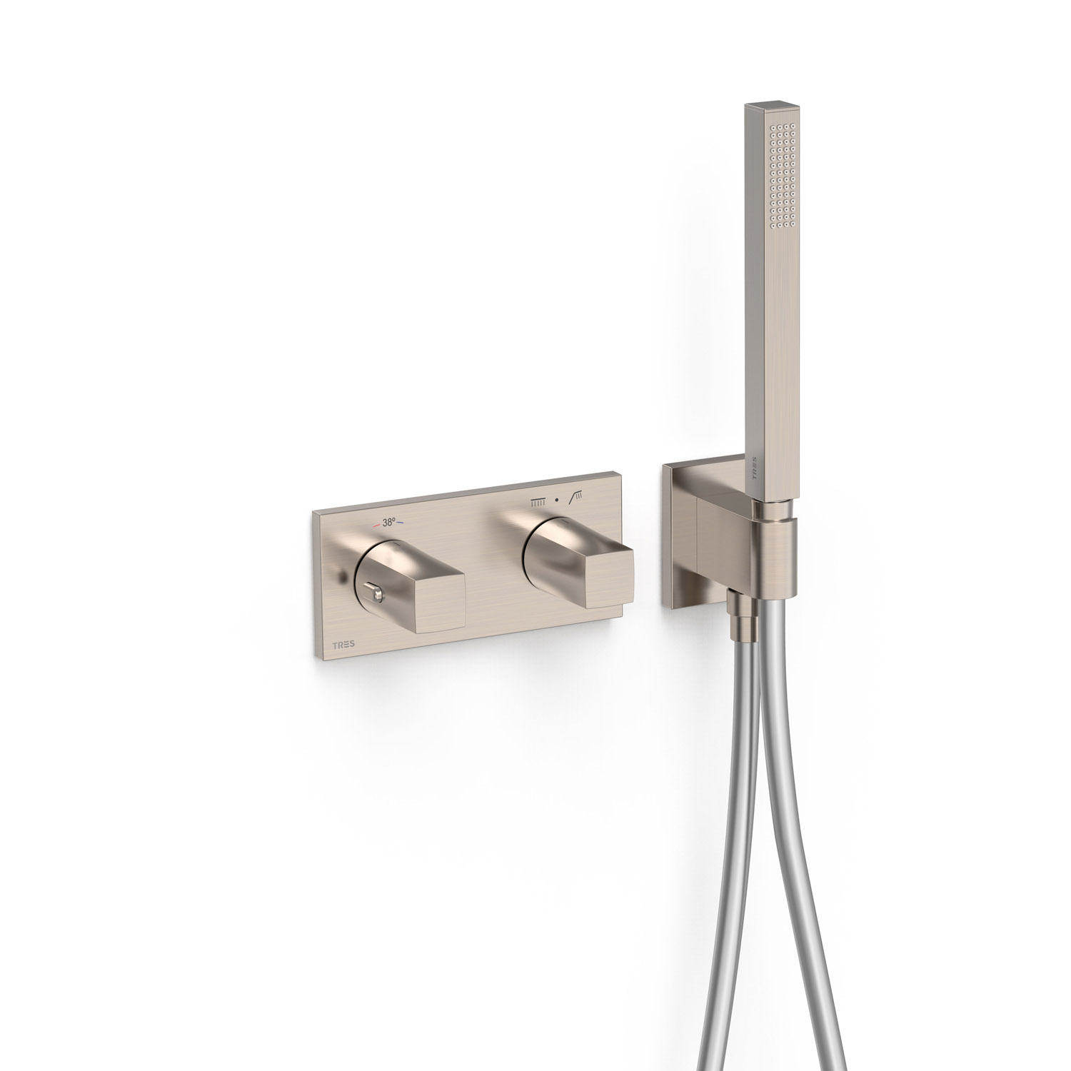 B-SYSTEM 2-ходовой встраиваемый термостатический смеситель B-system-30725201AC TRES Thermostatic