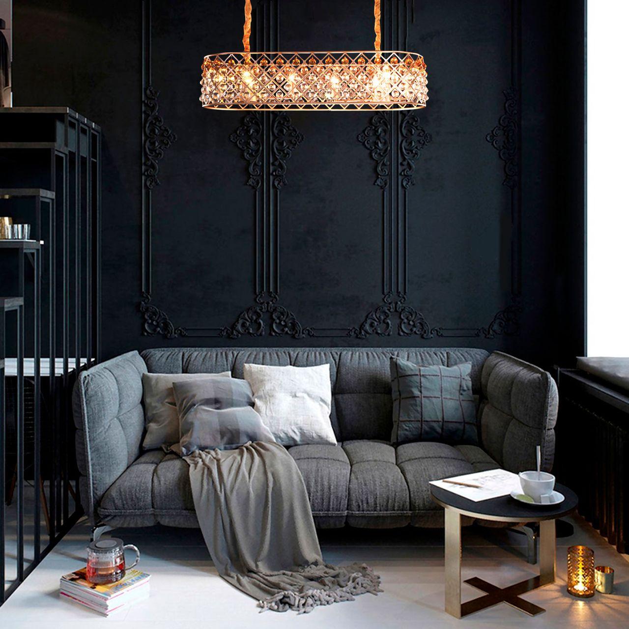 Подвесная люстра Bogates Perline 307/8 Strotskis BOGATES ДИЗАЙНЕРСКИЕ, PERLINE 312731 Желтый  - Вид №1