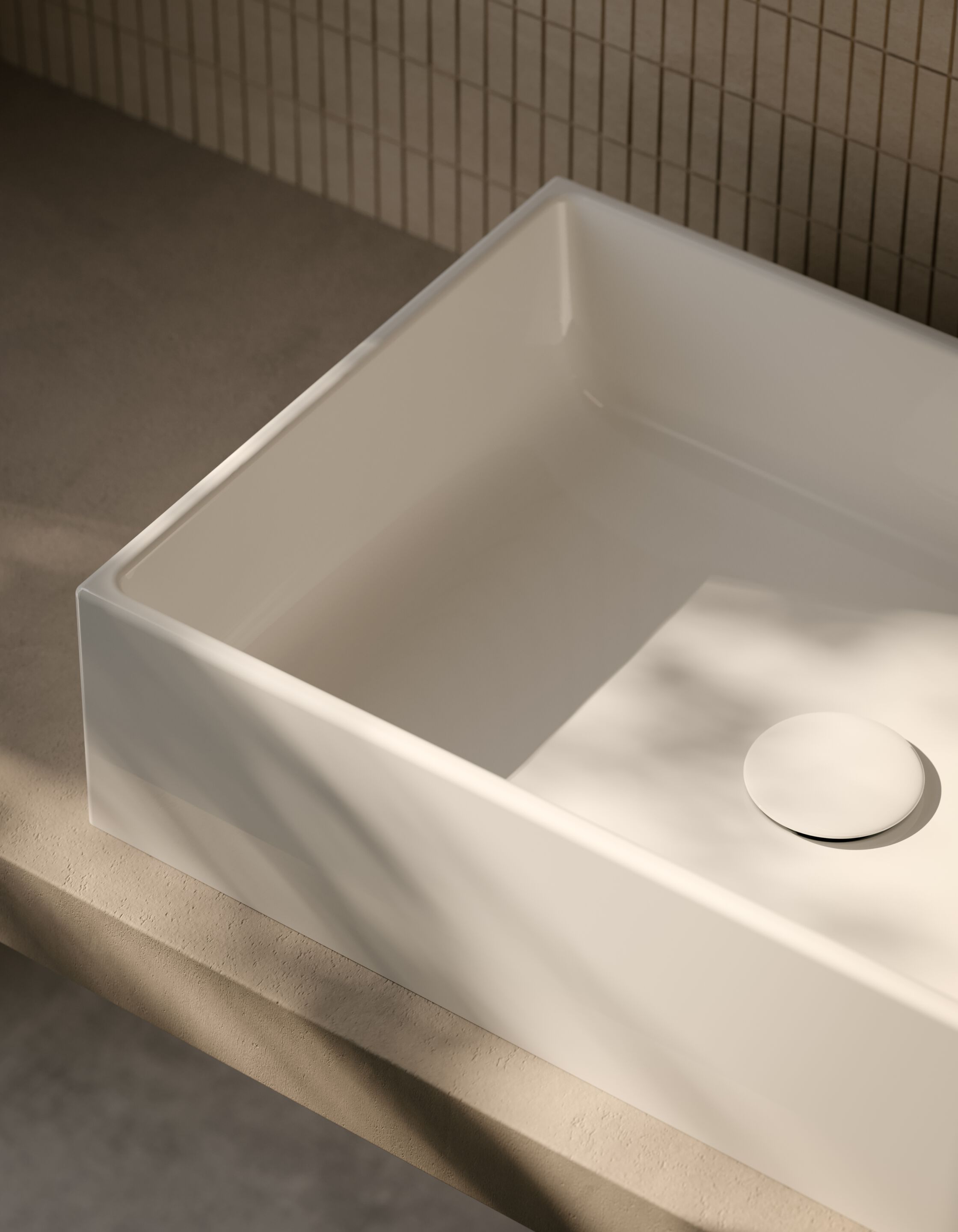 Керамическая раковина с одной столешницей Ceramica Globo классика ARCH-00006145 - Вид №1