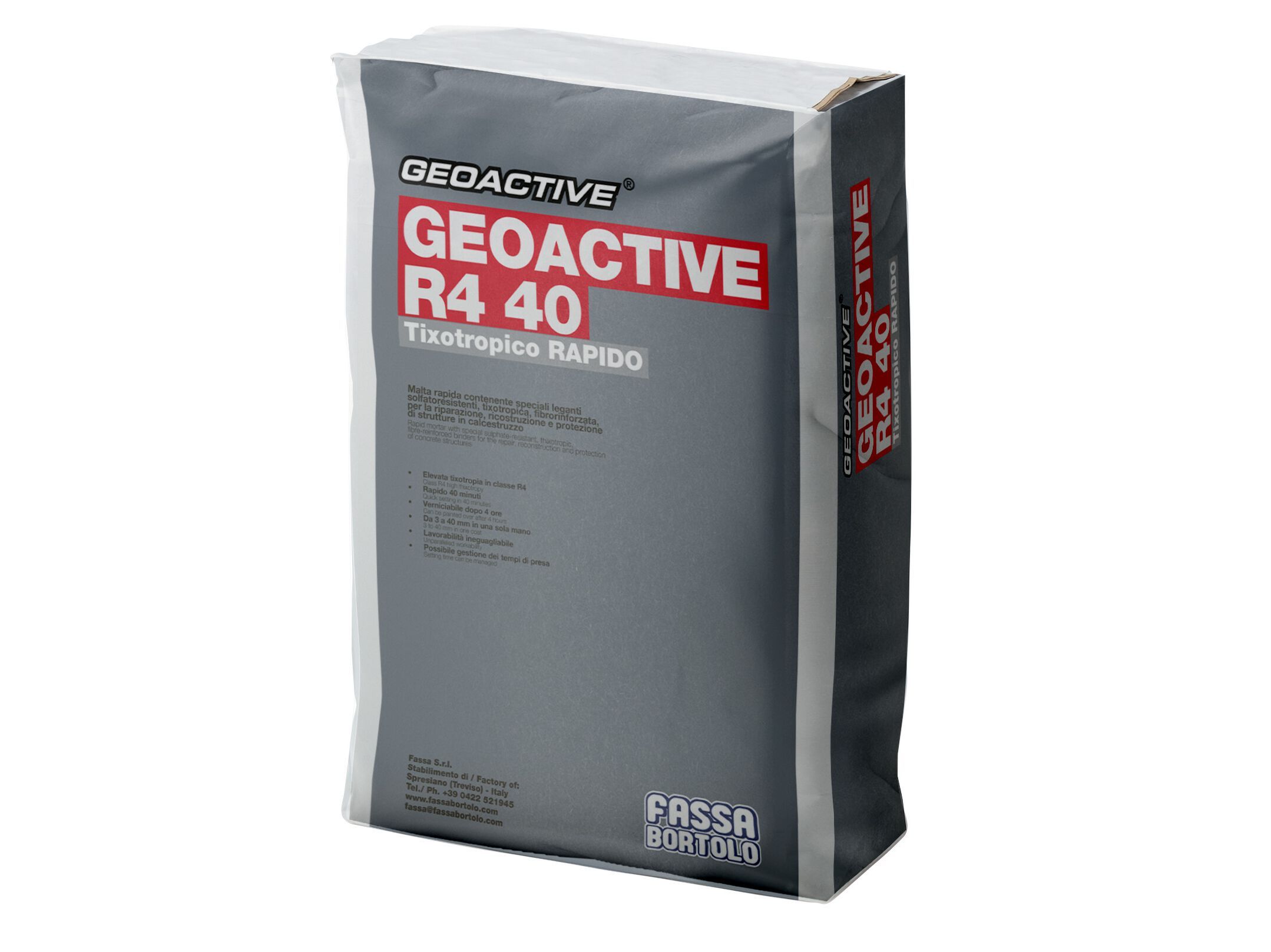 Быстрозажимной раствор для восстановления бетона FASSA растворы для восстановления и отделки ARCH-00004758