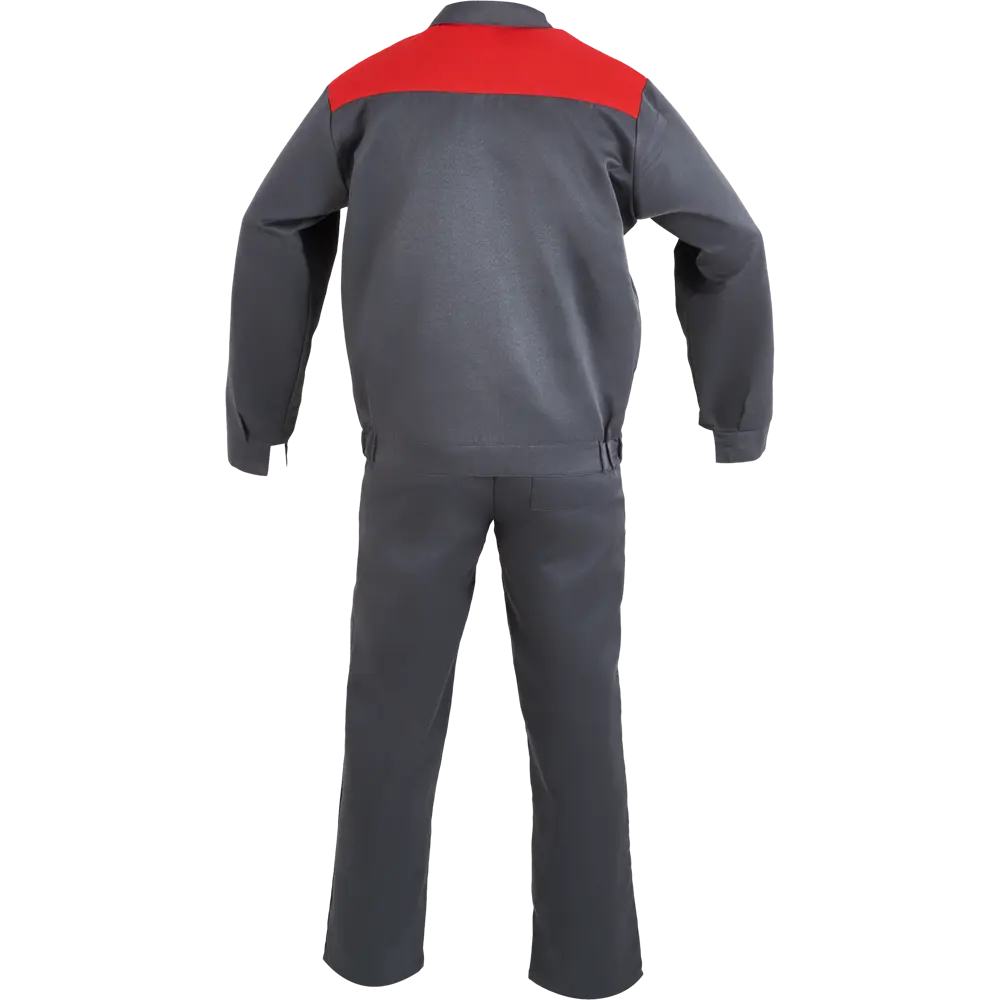 Костюм рабочий Спец цвет серо-красный размер 52-54 рост 182-188 см 86154813 STLM-2090921 Santreyd - Вид №1