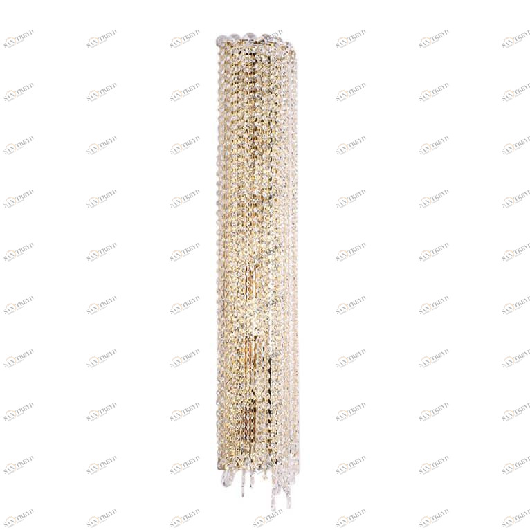 Настенный светильник с цепями золото Newport gold 10906/A NEWPORT 10900 00-3890848 Золото;прозрачный 