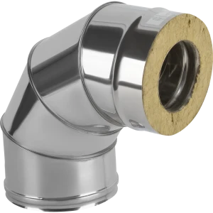 Сэндвич-колено Металлик и Ко 90° D150x210 мм 430/0.8 мм 83398167 STLM-2179418