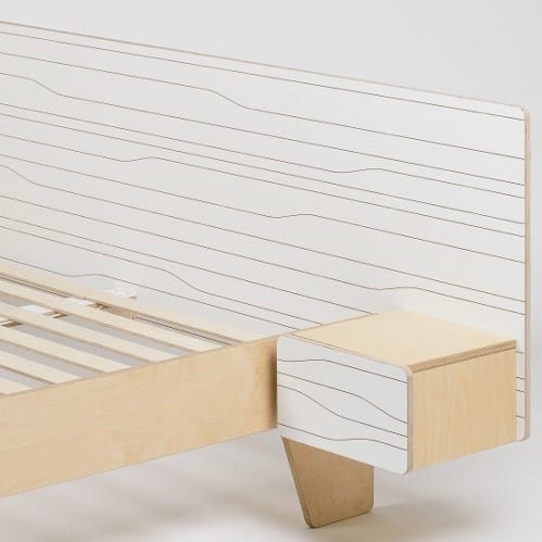 Двуспальная кровать со встроенными тумбочками Radis Muster ARCH-00018476 - Вид №3