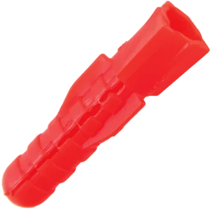 Дюбель распорный для полнотелых материалов 6х30 мм полипропилен цвет красный 200 шт.
