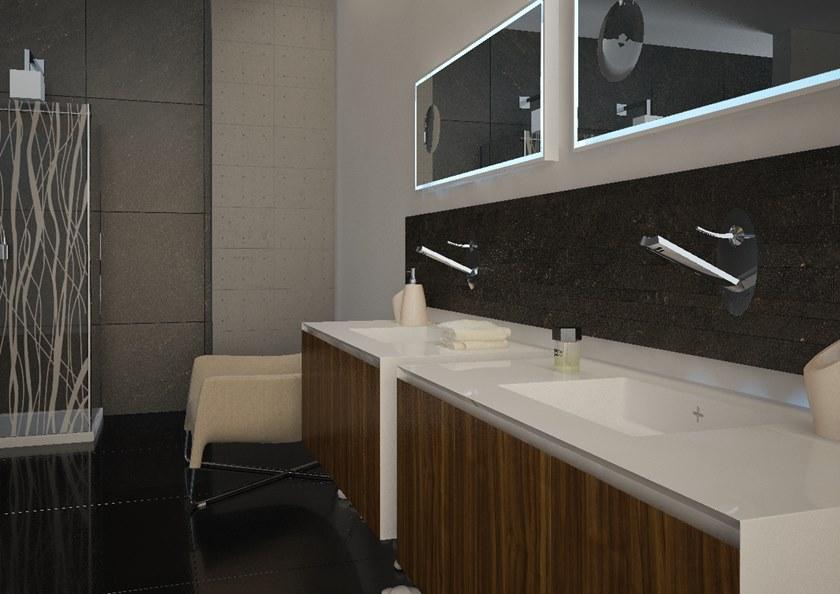 MOMA Design Лаковая тумба под умывальник с дверцами sun-id-1475848 - Вид №1