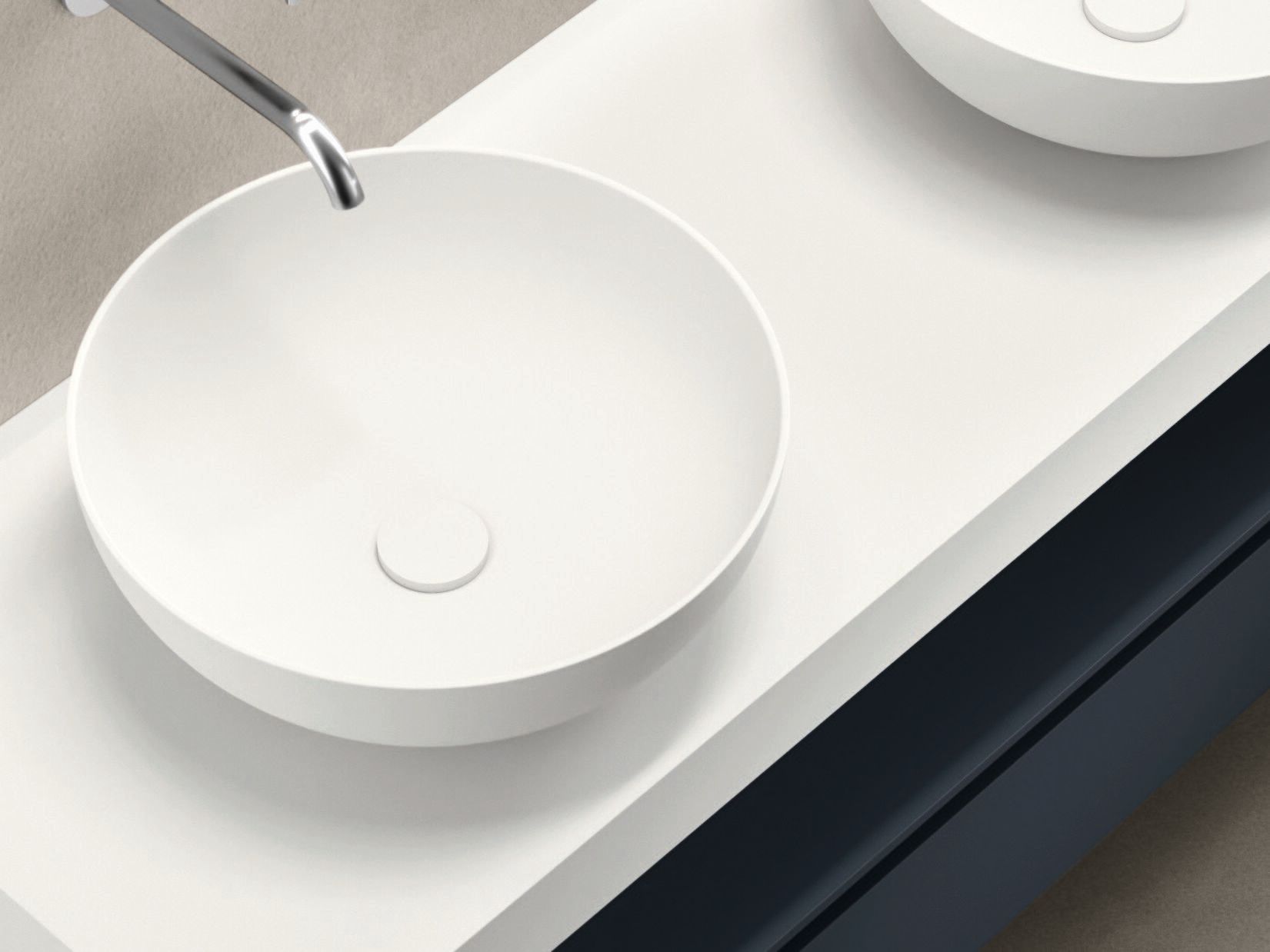 Деревянный подвесной двойной умывальник с ящиками Noorth синтез ARCH-00099682 - Вид №3