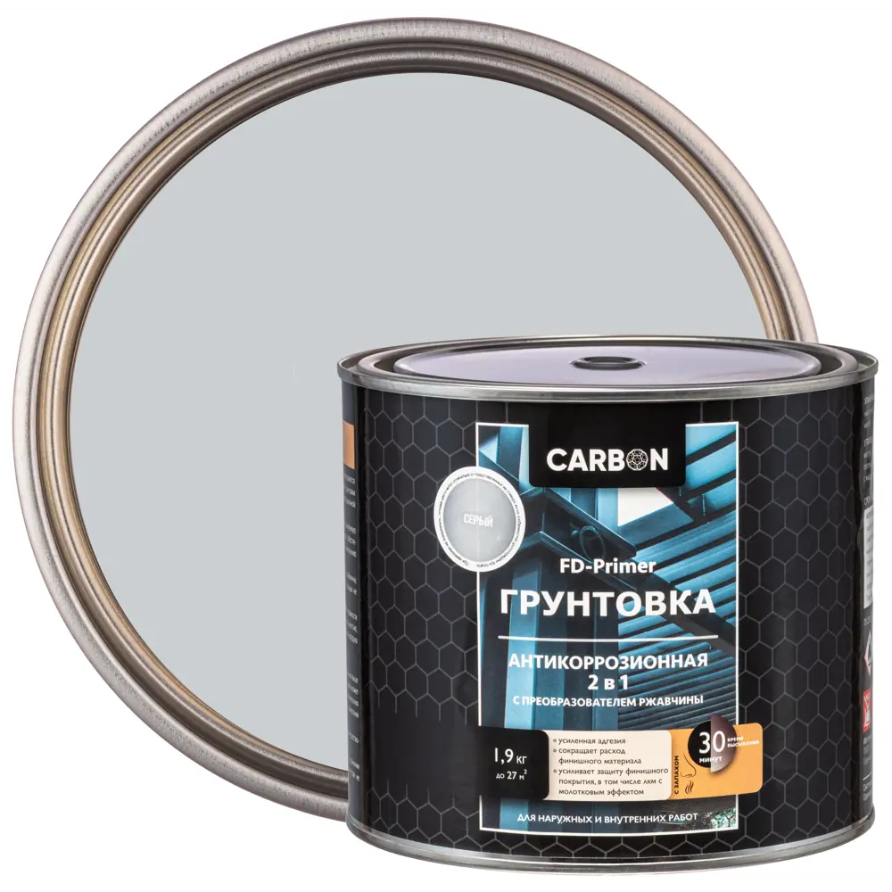 Грунтовка Carbon FD-Primer серая 1.9 кг 82887369 STLM-2200699 