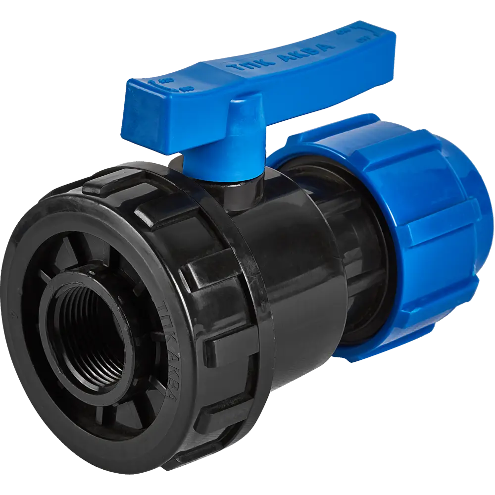 Шаровой кран Политэк 1" для систем водоснабжения 82382744 STLM-0808665