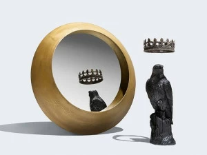 Lema Круглое зеркало в раме