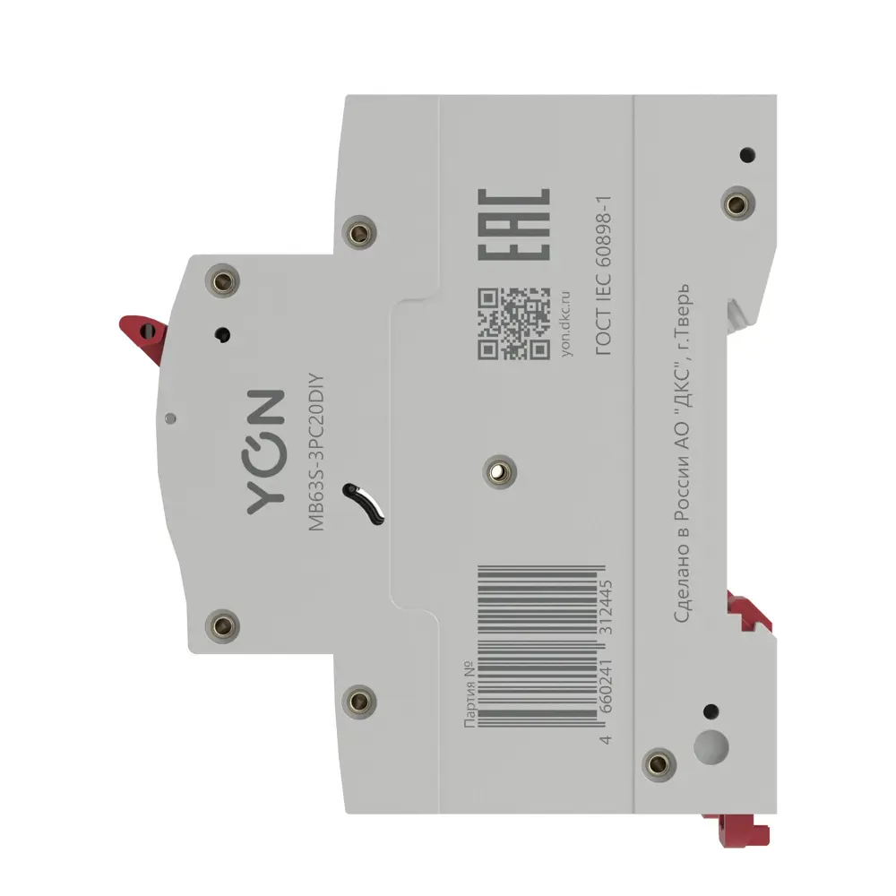 Автоматический выключатель DKC Yon 3P C20 А 4.5 кА STLM-2039119 - Вид №2