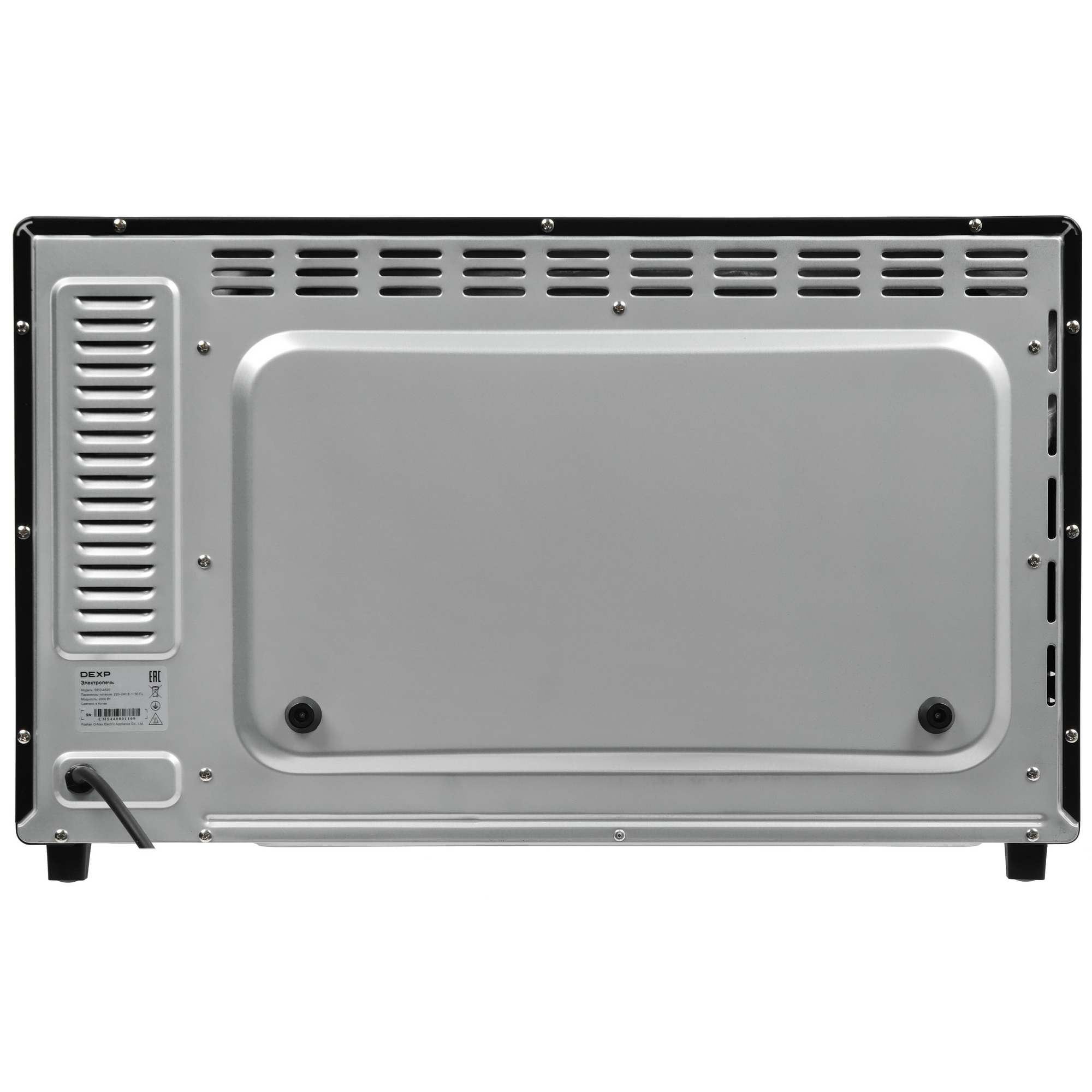 9138836 Мини-печь Dexp DEO-4520 черный STDN-0091073 - Вид №6