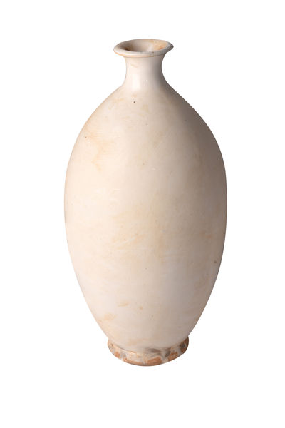 GWVE0002B Высокая тонкая шея Белая ваза ijlbrown 