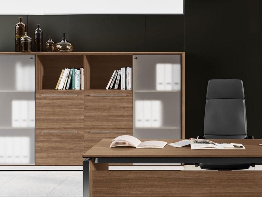 Las Mobili Низкая офисная кладовая из дерева Eos sun-id-1426712 - Вид №1