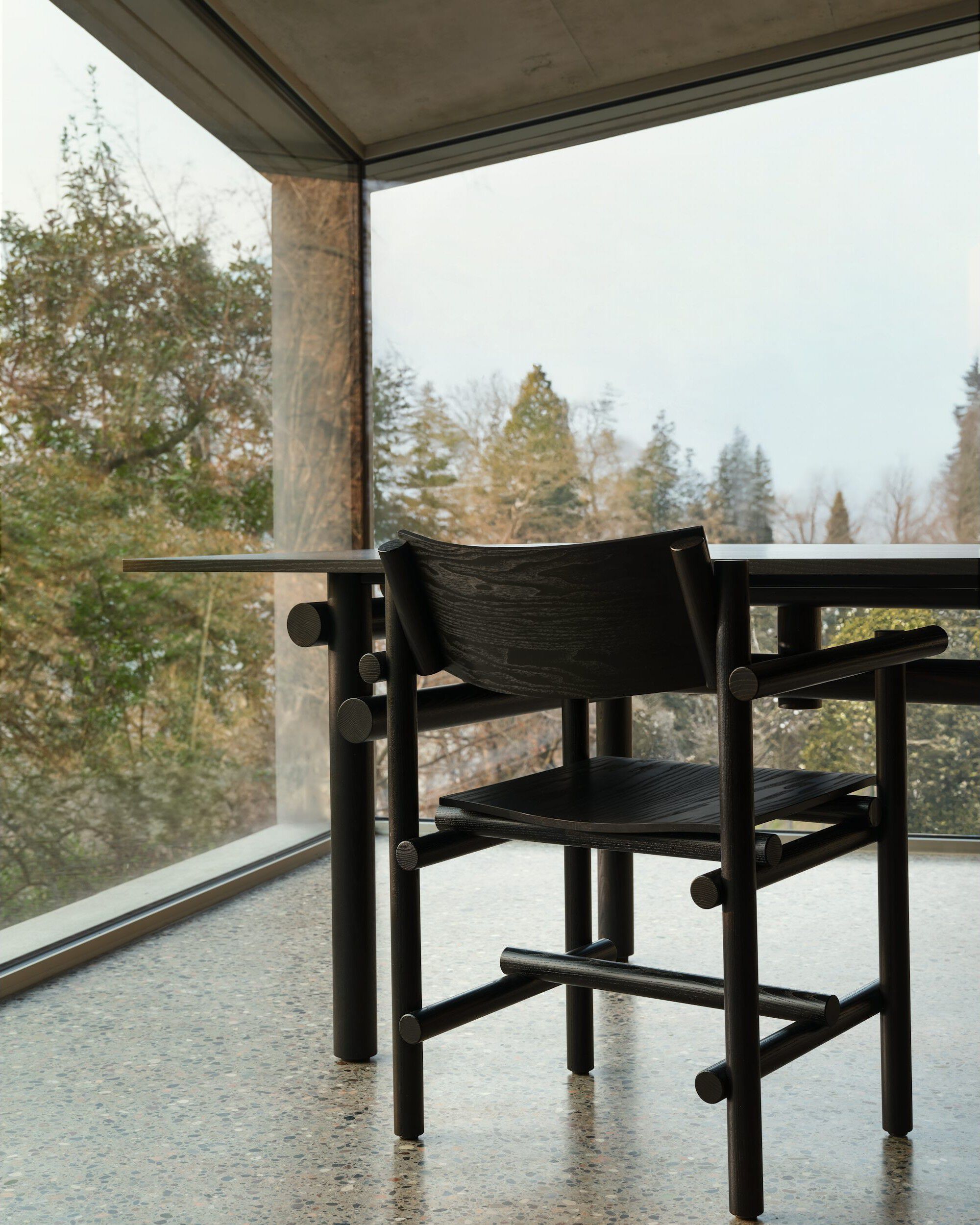 Деревянный стул с подлокотниками Knoll Muecke Wood ARCH-00127627 - Вид №13