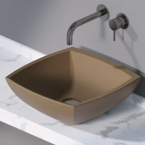 L246132 Накладная раковина на столешницу  квадратная A. e T. Italia SPOT