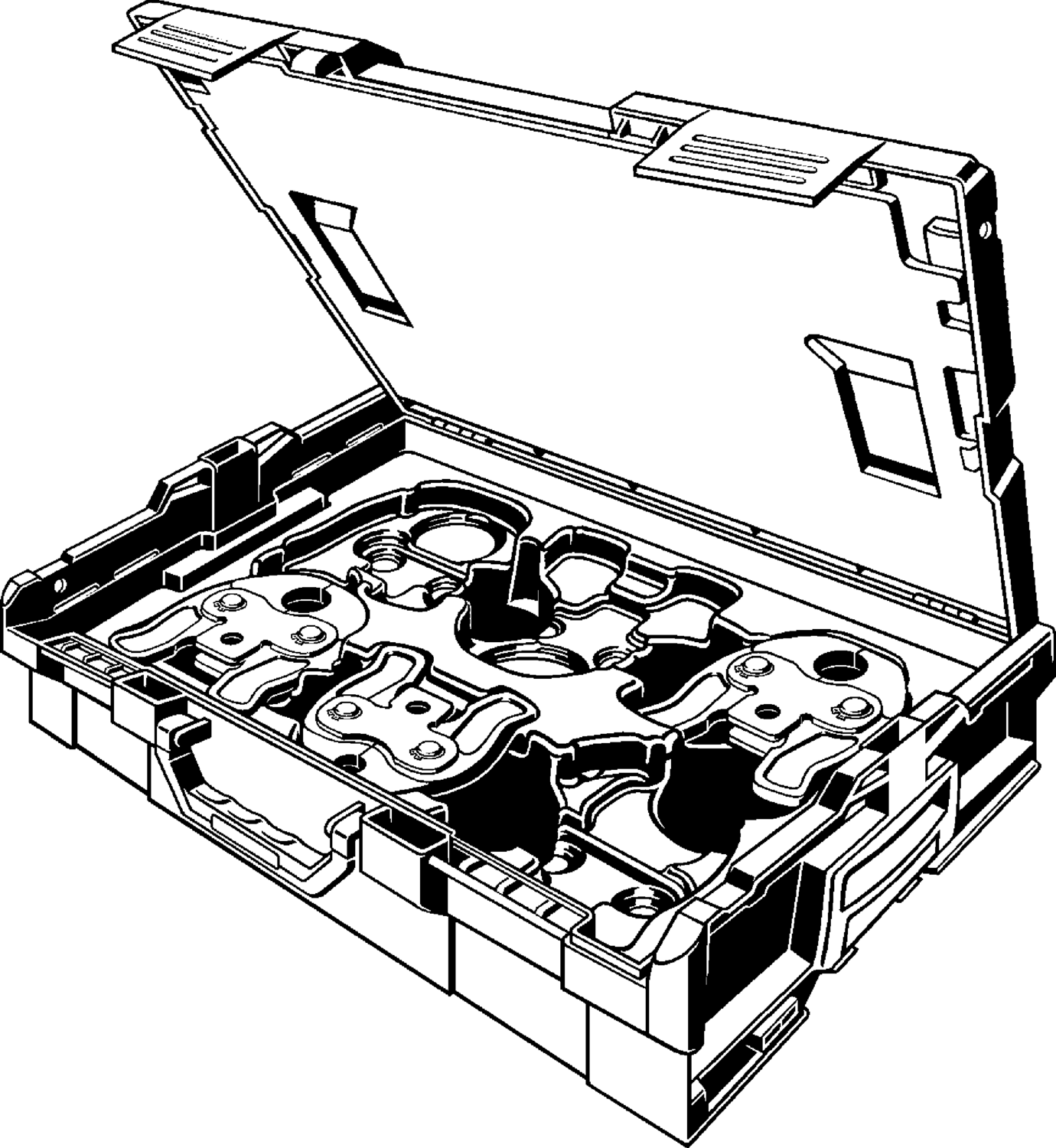 793 463 Модель 2202.23 Трубопроводные системы  Системные пресс-инструменты  Системные пресс-клещи Picco  Трубопроводные системы из пластика Santreyd  - Вид №1