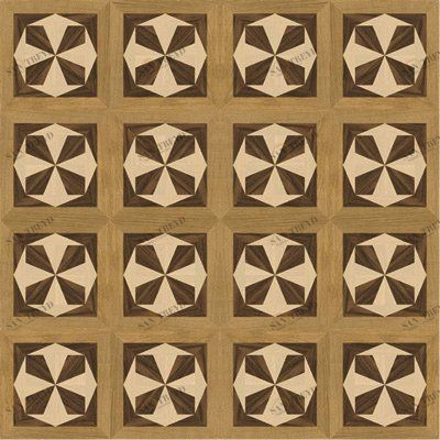 Художественный паркет Da Vinci Щитовой 26-075 Дуб (Гладкая) 500х500 мм 26010075