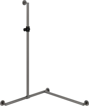 900.35.30960 Поручень для душа с выдвижным держателем для душа HEWI Greifen 