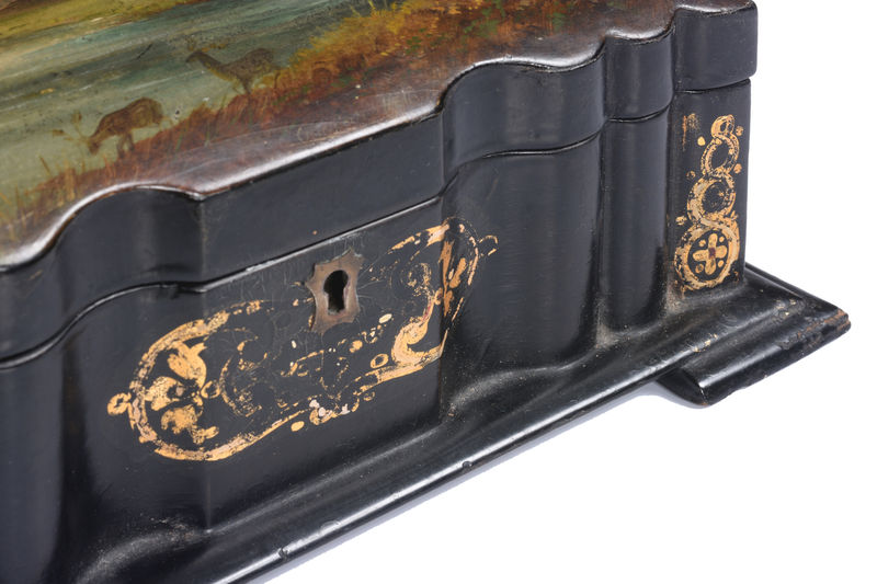 SOR27574 Коробка для канцелярских принадлежностей из папье-маше ijlbrown  - Вид №4