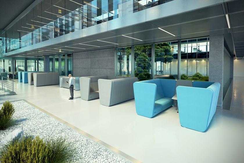 LD Seating 2-х местный диван с высокой спинкой Meeting port Km2/br-01 - Вид №4