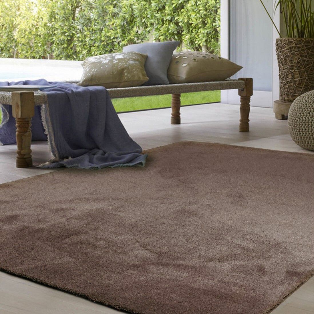 Сплошной цвет прямоугольный ковер Ademi Essential ARCH-00089886 - Вид №4