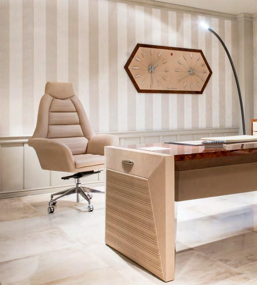 Tonino Lamborghini Casa Поворотное кожаное кресло Executive на колесиках Salamanca sun-id-1416987 - Вид №3