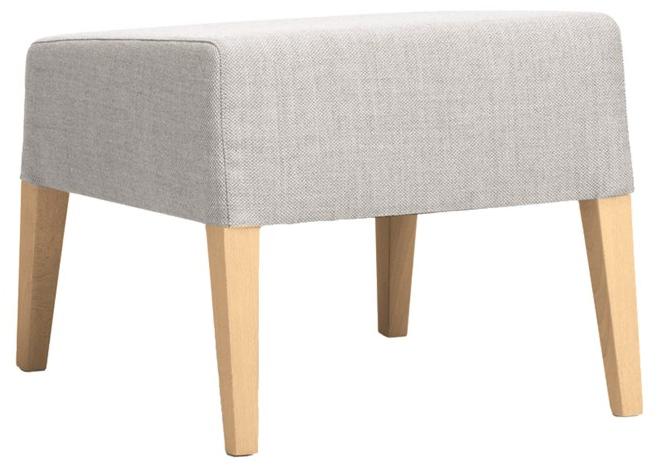 PIAVAL Подставка для ног из ткани в современном стиле Fandango | contract 77 - Вид №1