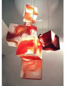 CEDRIMARTINI Подвесной светильник из смолы Monolith