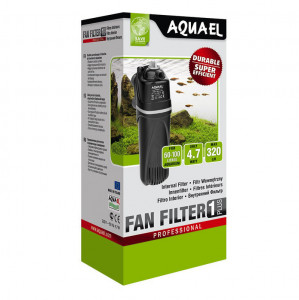 Т00017784 Внутренний фильтр FAN FILTER 1 plus для аквариума 60 - 100 л (320 л/ч, 4.7 Вт) AQUAEL