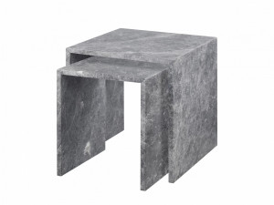 Квадратный мраморный журнальный столик