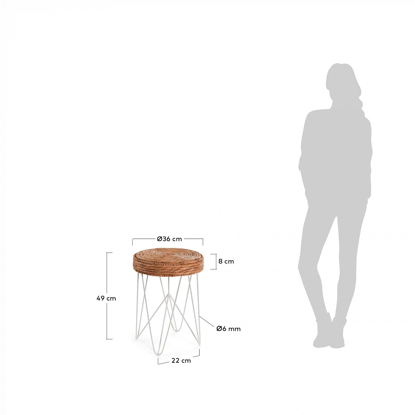072115 Табурет Hurten La Forma Golda  - Вид №3