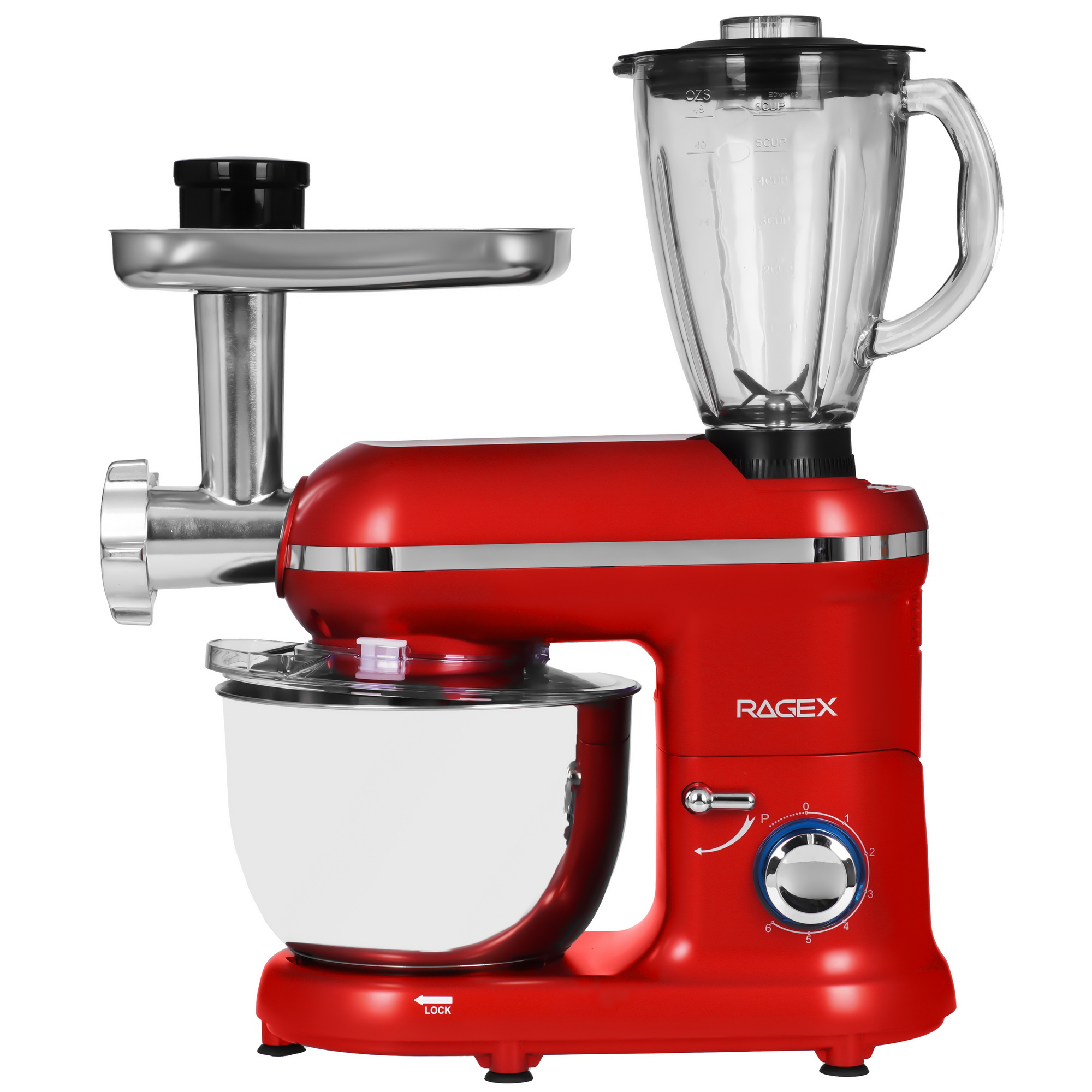 9269195 Кухонная машина RAGEX R101-600 красный STDN-0037855 - Вид №1