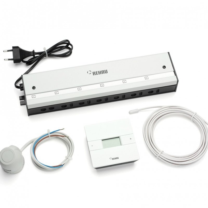 REHAU Термостат комнатный NEA HT Обогрев 230В 337230 - Вид №3