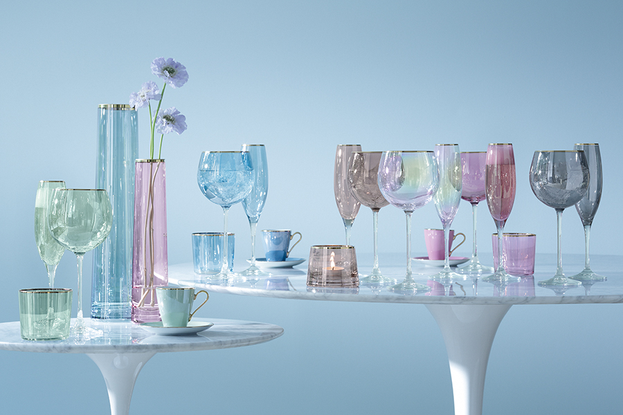 Ваза Sorbet 28 см розовая LSA International G143528206 - Вид №2